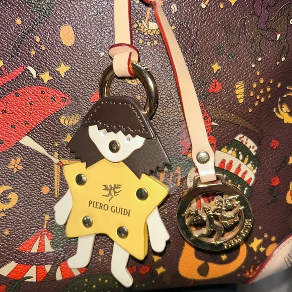 PIERO GUIDI Magic Circus crossbody bag  iconic colorful circus - Picture 3 of 5